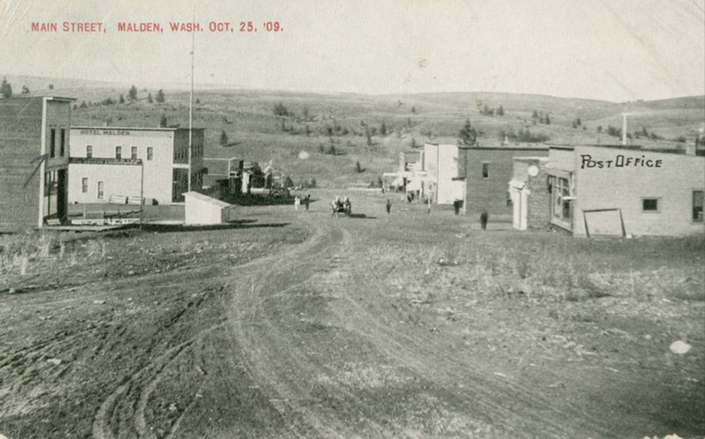 8 – Postcard of Main Street 1909